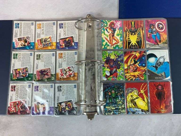 1993 Marvel Masterpieces Complete Set witth Extra Cards