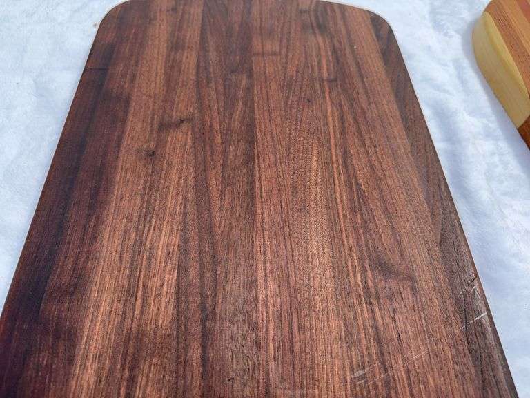 (2) Homemade Wooden Charcuterie Boards