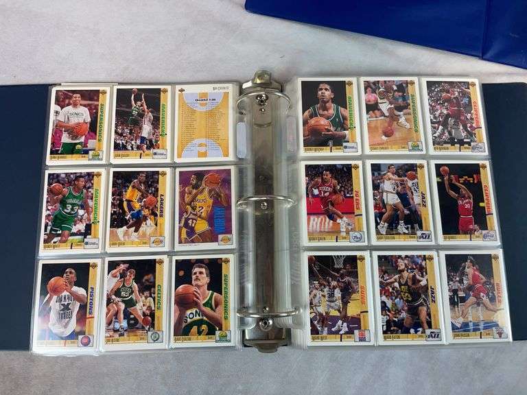 Large Lot of Basketball Cards from the 1990's - with Hall of Famers & Stars & Commons