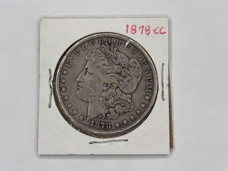 1878-CC Morgan Dollar