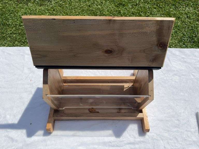 Homemade Wooden Bird Feeder