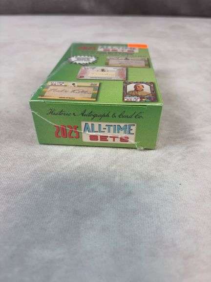 2025 Historic Autographs All-Time Sets Hobby Box Factory Sealed