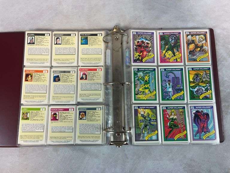 1990 Marvel Comics Complete Set - 1-162