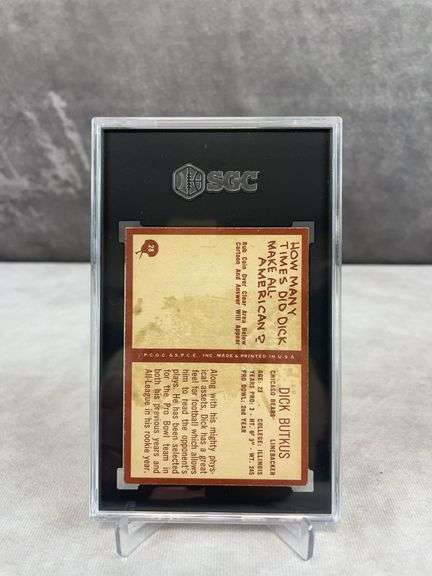 1967 Philadelphia Dick Butkus #28 - SGC 4