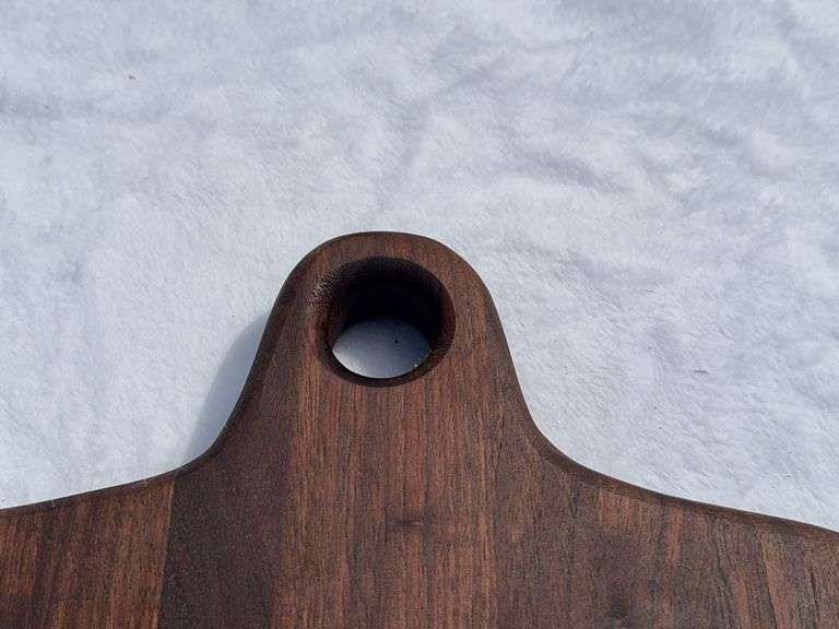 (2) Homemade Wooden Charcuterie Boards