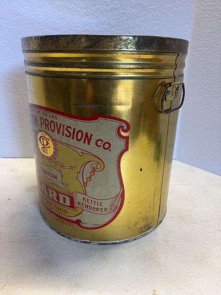 Canton Lard Tin