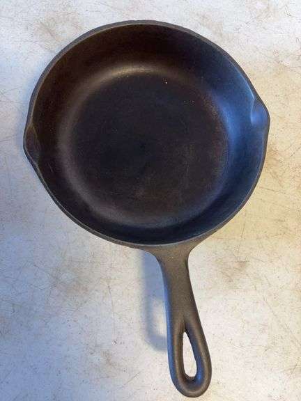 (2) small cast iron skillets