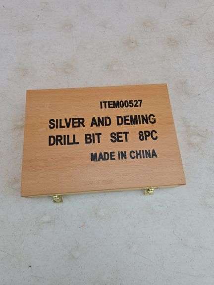 SILVER AND DEMING DRILL BIT SET