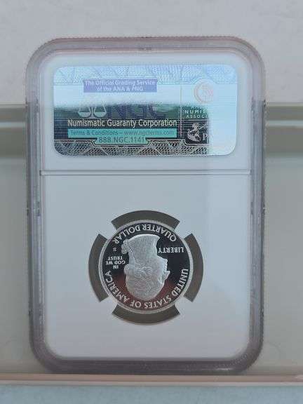 2013S FORT MCHENRY SILVER QUARTER NGC PF69 ULTRA CAMEO