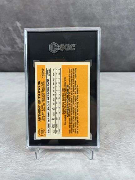 1983 Donruss Tony Gwynn #598 - SGC 8