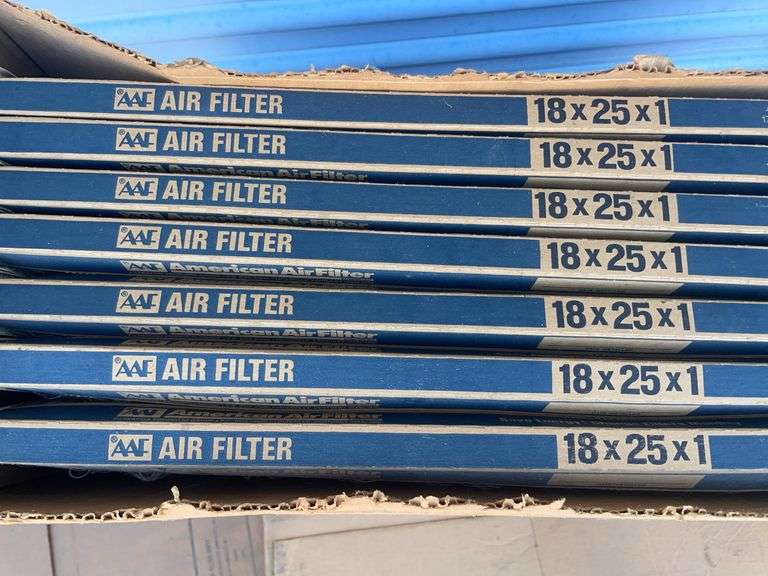 (3) boxes of furnace and and central air conditioning filters