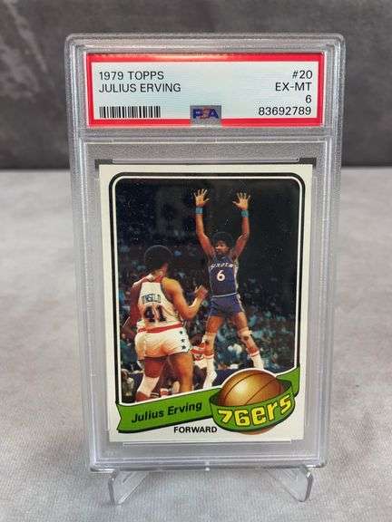 1979 Topps Julius Erving #20 - PSA 6