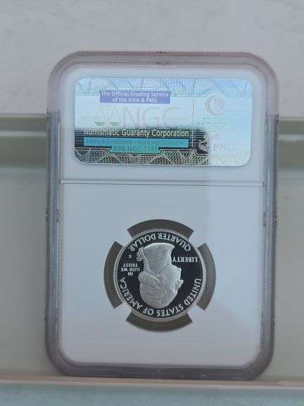 2013S PEACE MEDAL SILVER QUARTER NGC PF69 ULTRA CAMEO