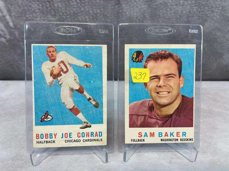 1959 Topps football 62 cards, no duplicates, in order