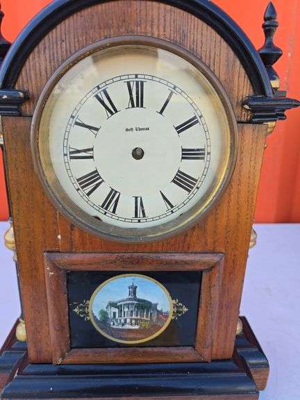 SETH THOMAS CITY SERIES CINCINNATI 1890'S WINDUP CLOCK