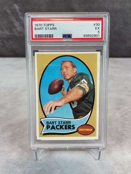 1970 Topps Bart Starr #30 - PSA 5