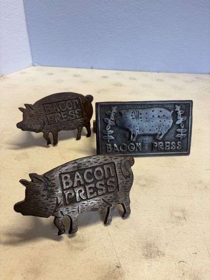 3 Pig Bacon Presses