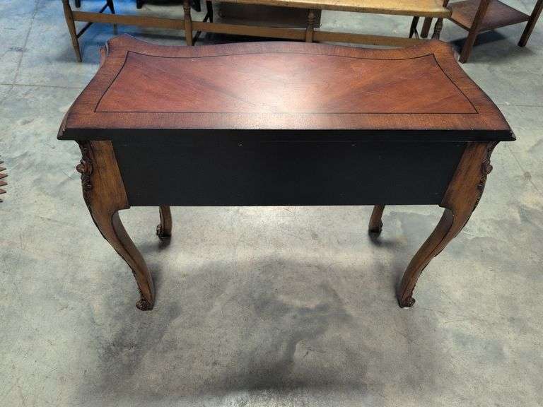 Clawfoot vintage console table