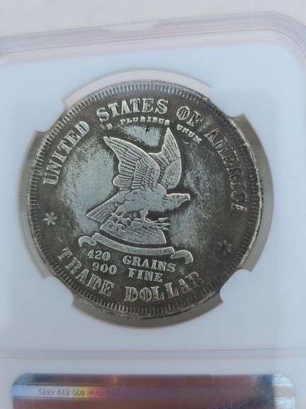 1873 TRADE DOLLAR REPRODUCTION COIN