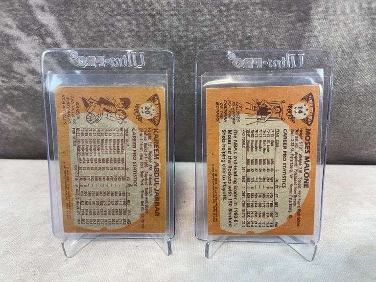 (90+) 1980's & 90's Basketball Cards - Jordan, Bird, Inverson, Kareem,& Others