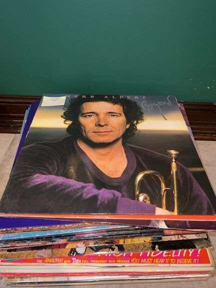 Assortment of Vinyl Records