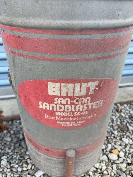 Brut San-Can sandblaster model SC-95