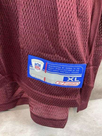 Washington Redskins, 70th anniversary, Reebok, burgandy/white, Trotter