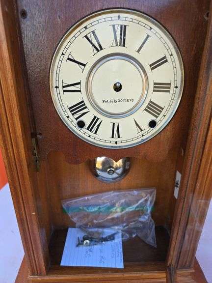 SETH THOMAS CITY SERIES GREEK MODEL MANTLE CLOCK NO PENDULUM