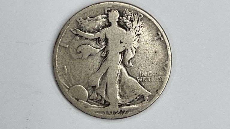 1927-S Walking Liberty Half Dollar