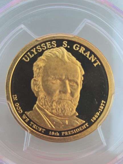 2011S ULYSSES S. GRANT PRESIDENTIAL DOLLAR PCGS PR69 DCAM