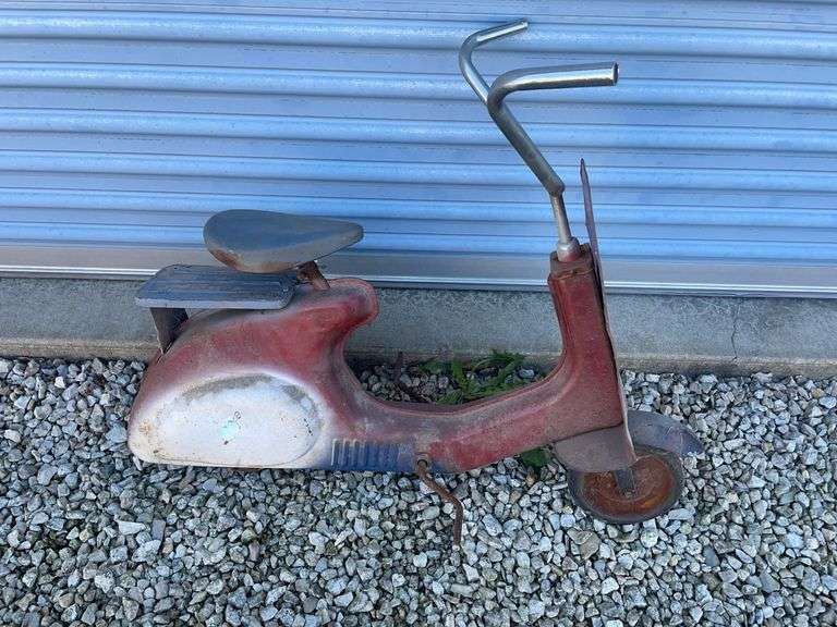 Vintage children's scooter