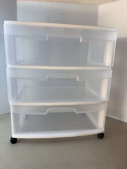 3 Drawer Storage Tote