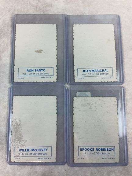 1969 Topps Deckle Edge, 14 cards, no duplicates, many Stars