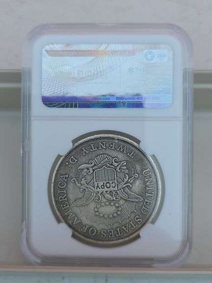 1849 $20. GOLD COPY COIN