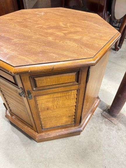 Octagon Nightstand 24”W