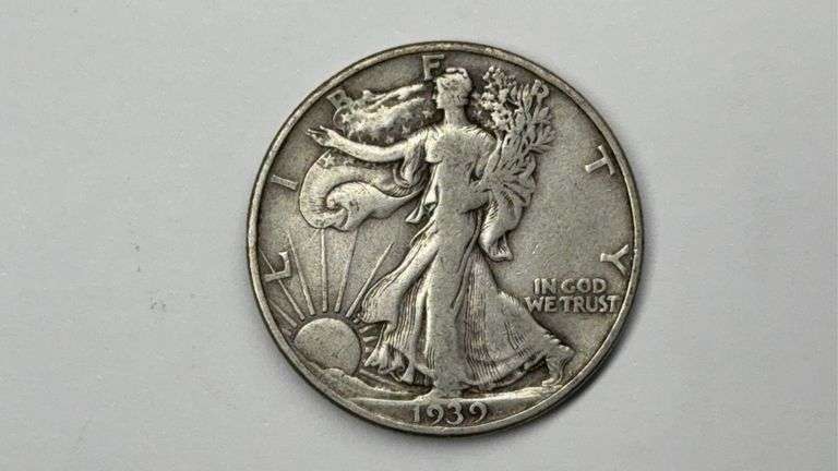 1939-D Walking Liberty Half Dollar