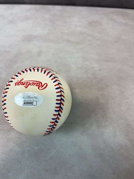 Sandy Alomar Signed 1997 All Star Game Ball