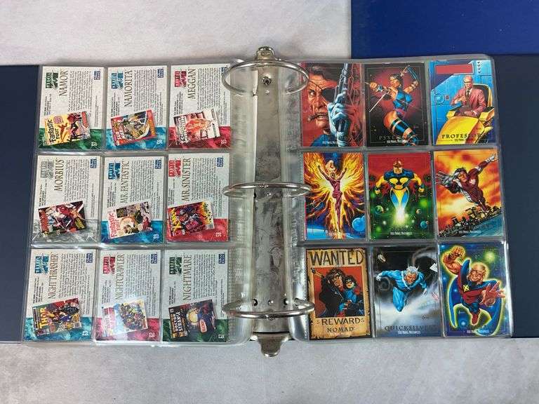 1993 Marvel Masterpieces Complete Set witth Extra Cards
