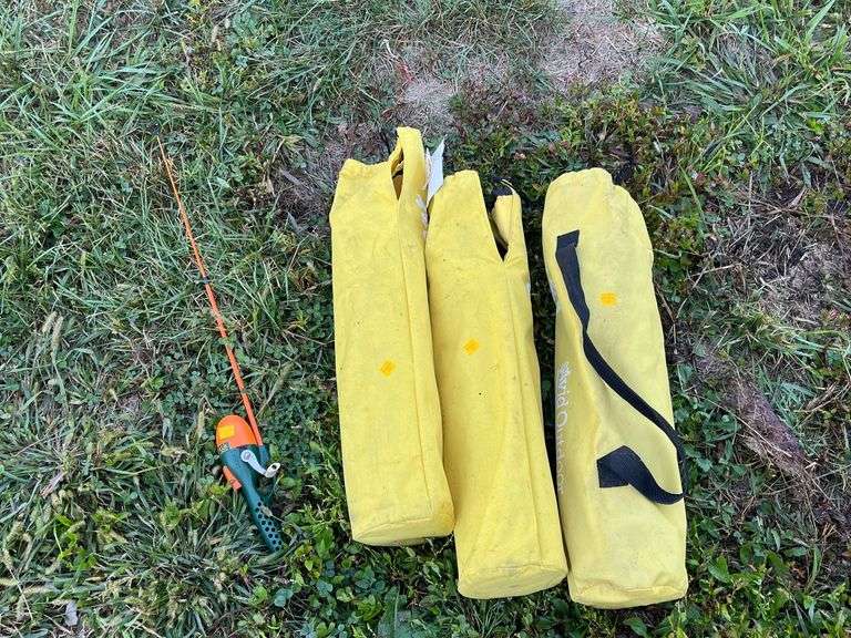 Kids Camping Chairs and Fishing Pole