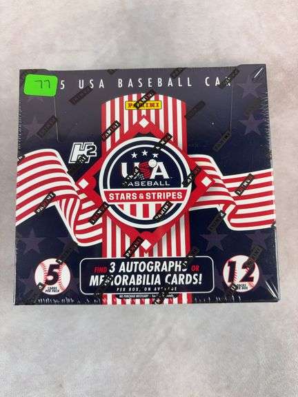 2025 Panini Stars & Stripes Baseball H2 Hobby Box Factory Sealed