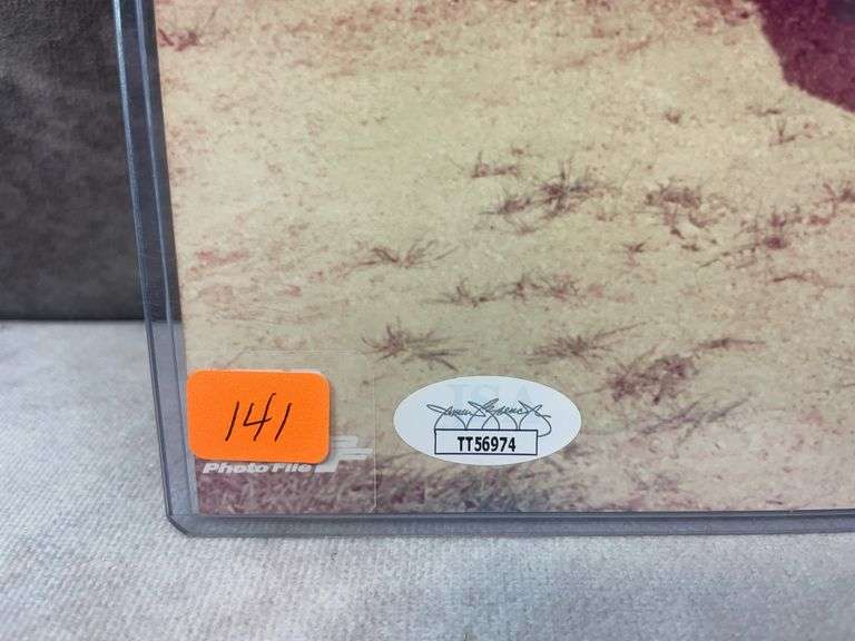 Herb Score signed color 8x10, JSA