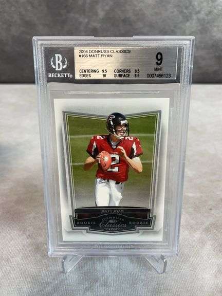 2008 Donruss Classic #166 Matt Ryan RC /999 BGS 9