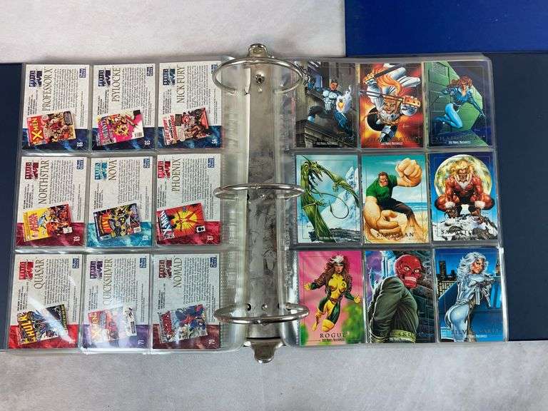 1993 Marvel Masterpieces Complete Set witth Extra Cards