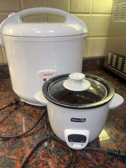 Aroma Slow Cooker, Dash Mini Slow Cooker