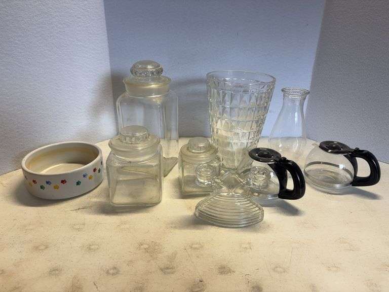 Clear Glass , China Set, 1976 Plate