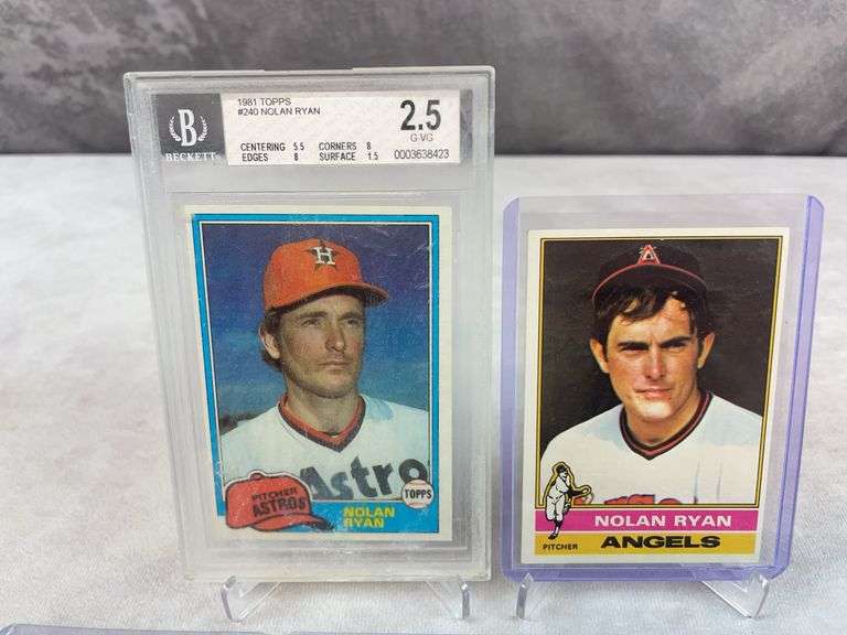 Nolan Ryan group of 14, no duplicates