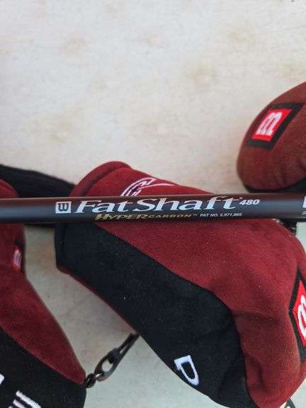 LOT OF 3 WILSON GOLF CLUBS