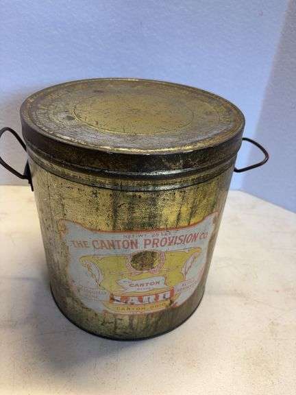 Canton Lard Tin