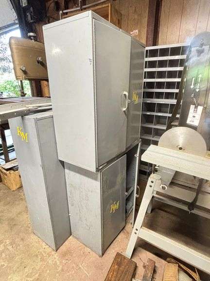 K-M Metal Bins & Organizers 42” H 12” D 36” W
