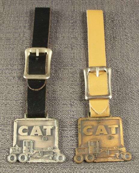 Cat Grader lot of 2, Watch Fob